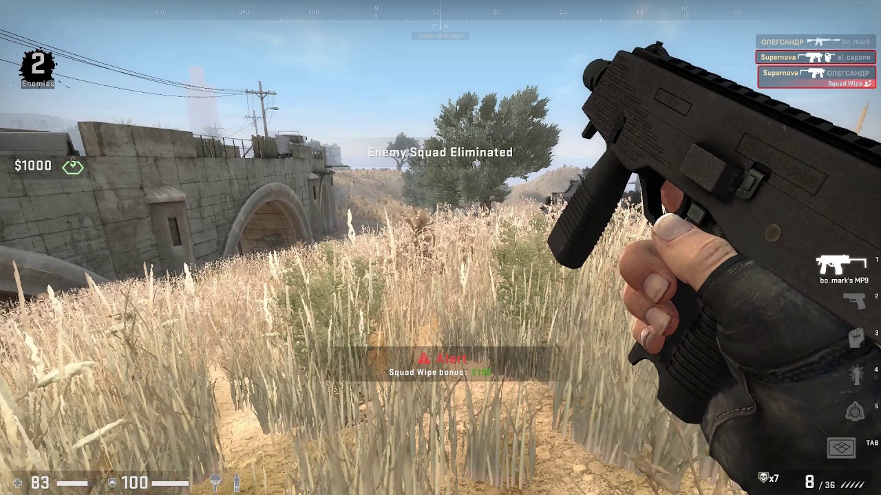 CS:GO Danger Zone Bump Mine Montage (HD)