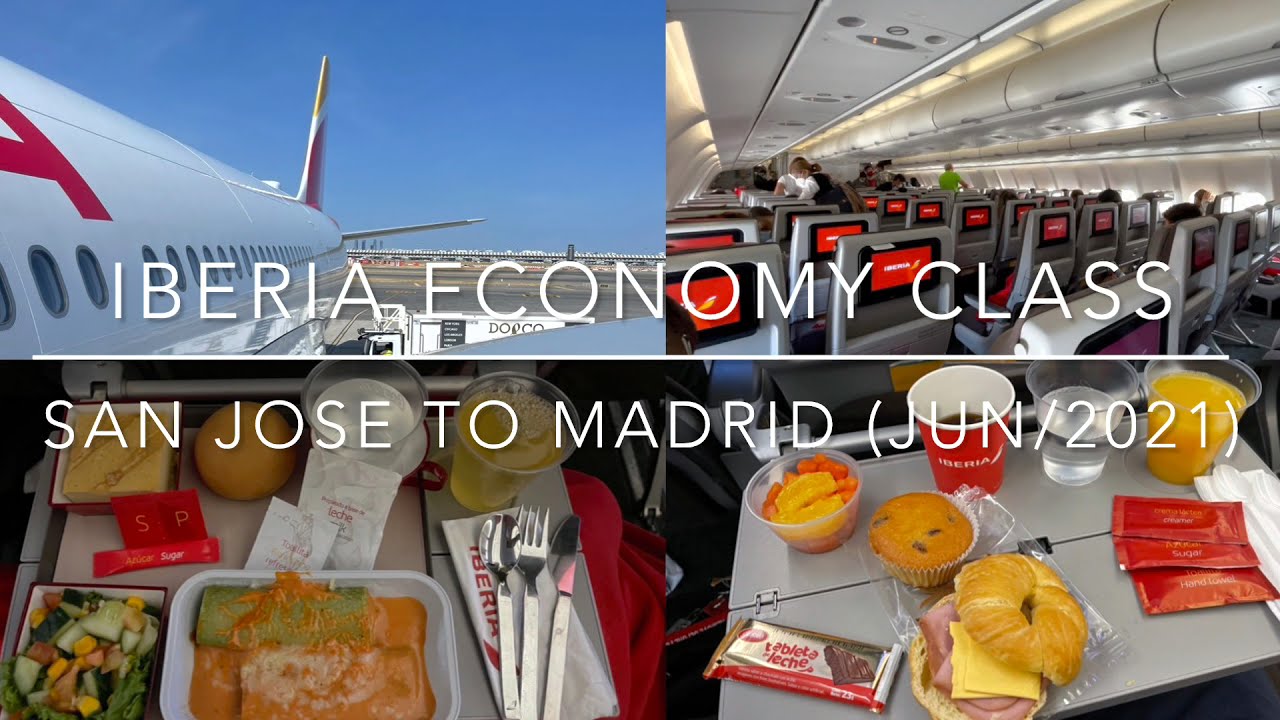 Iberia Airbus A330 - San José to Madrid (May/2021)