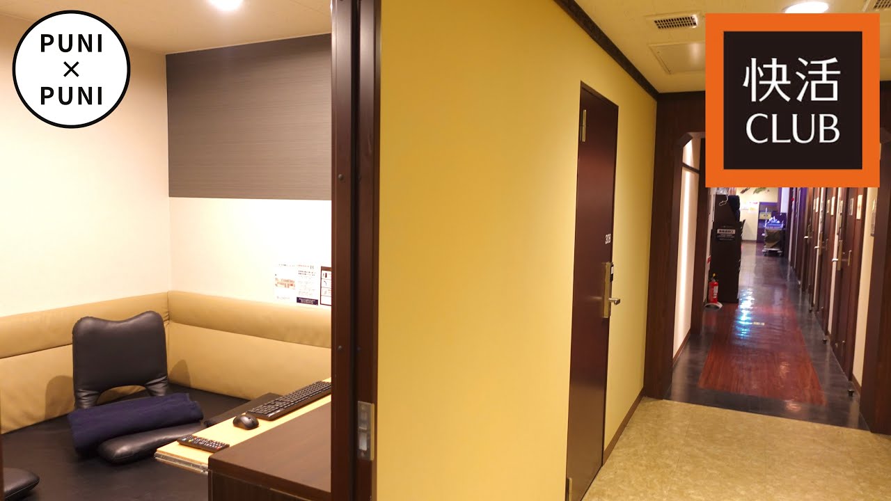 Японское интернет-кафе, отдельная VIP-комната / 😴🛌💻 12 часов пребывания в Осаке