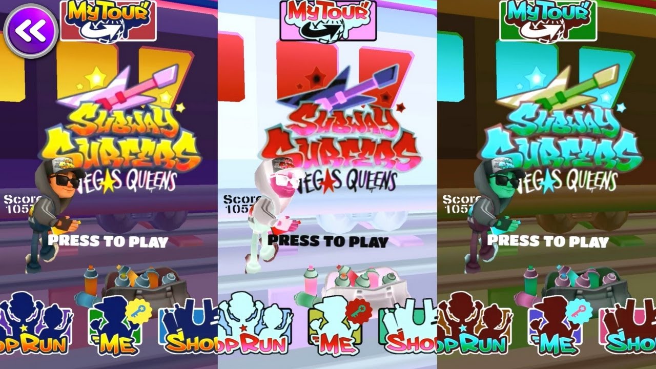 Subway Surfers - Las Vegas Queens Jake Dark Outfit - Reverse Invert Colors Episode 508