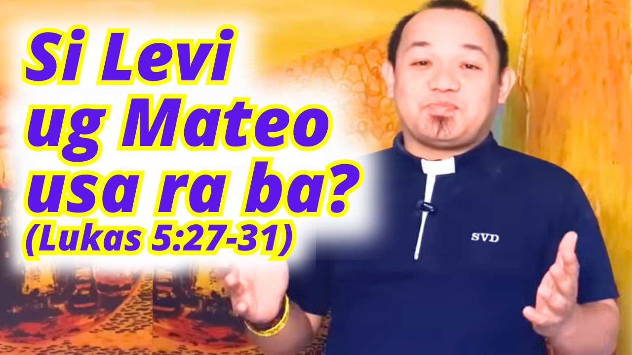[CEBUANO]: February 21, 2026 | Luke 5:27-32 | Sabado Human sa Badlis, Cycle A