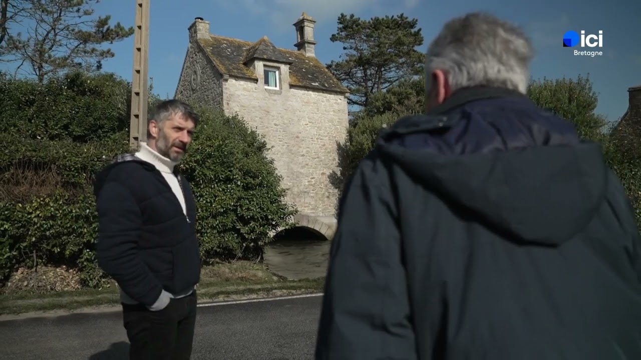 Grandes marées : une maison de 1850 menacée