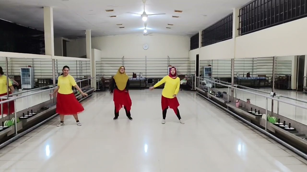How Deep Is Your Love - line dance, Chor. Ryan (INA) & Kiki (INA)