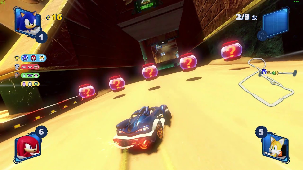 Sonic Team Racing   Sandopolis   No Commentary