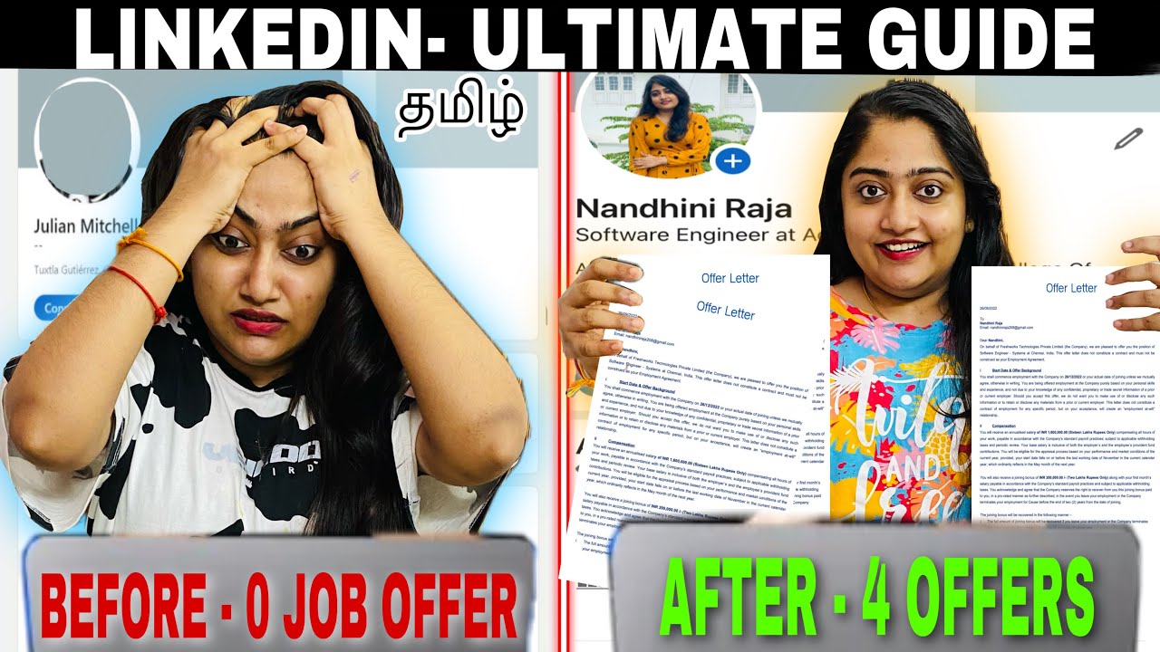 Revealing POWERFUL WAY to GET JOB using LINKEDIN தமிழ்🔥😱Template,Jobs,Referrals-NOONE TOLD YOU THESE