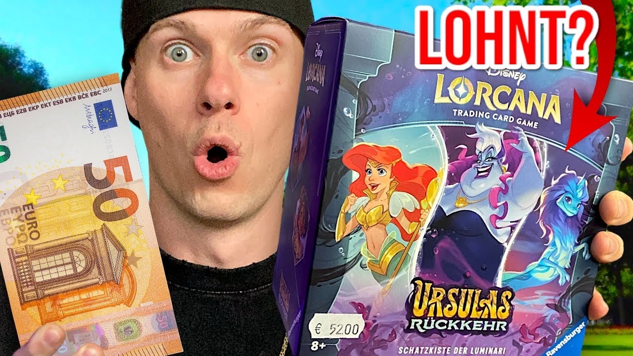 OMG 🤯 Wir öffnen die NEUE Disney Lorcana Set 4 Schatzkiste! Lohnt? 💸