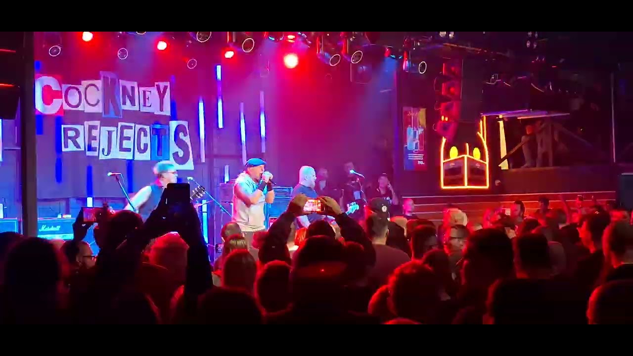 COCKNEY REJECTS - Here they come again (Beograd; 29.11.2025)