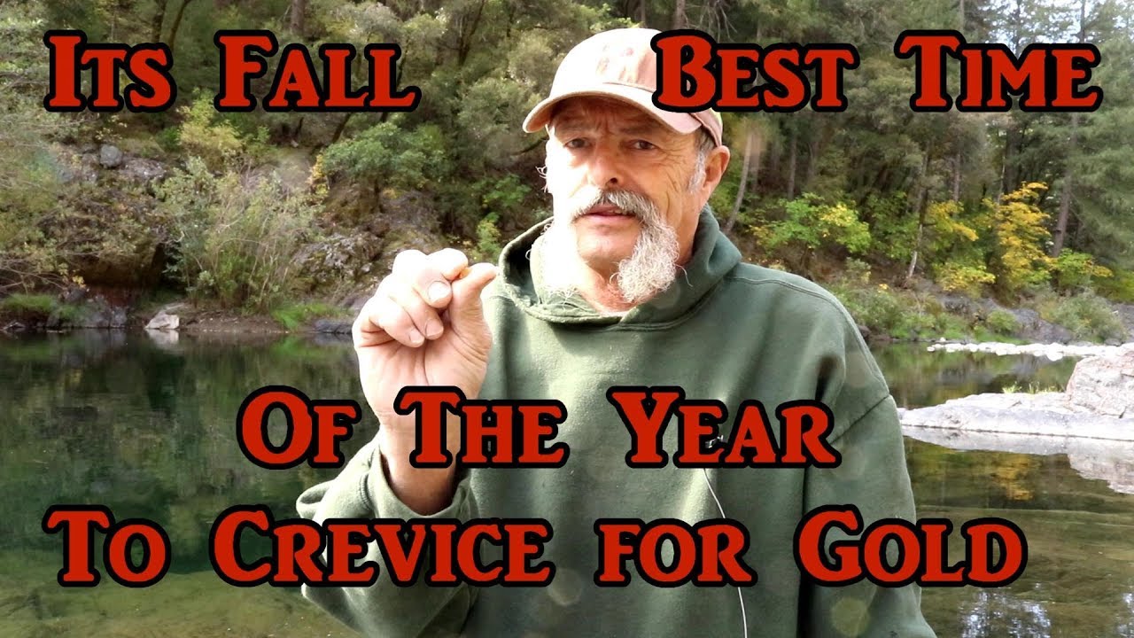 Detecting and crevicing for gold