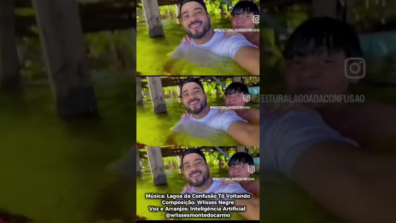 VIDEO MUSICA LAGOA DA CONFUSAO TO VOLTANDO