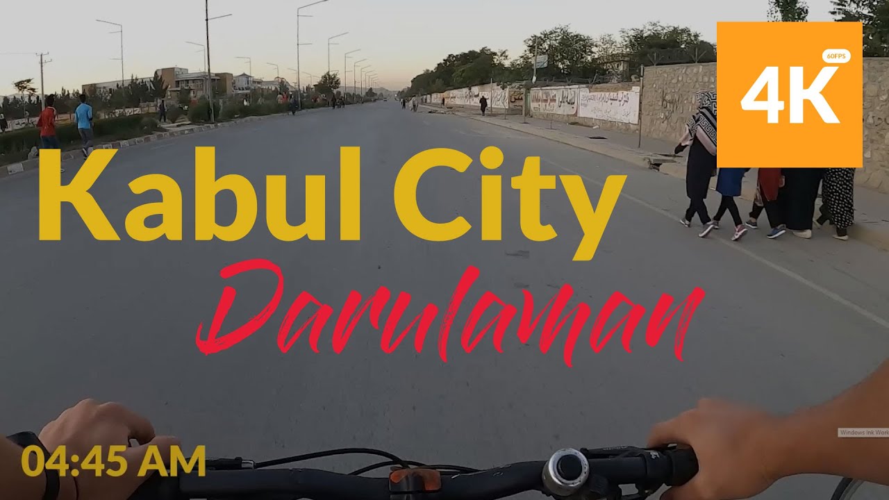 Kabul City after lock down | Darulaman | Morning cycling POV کابل بعد از قرنطین | قصر دارالمان
