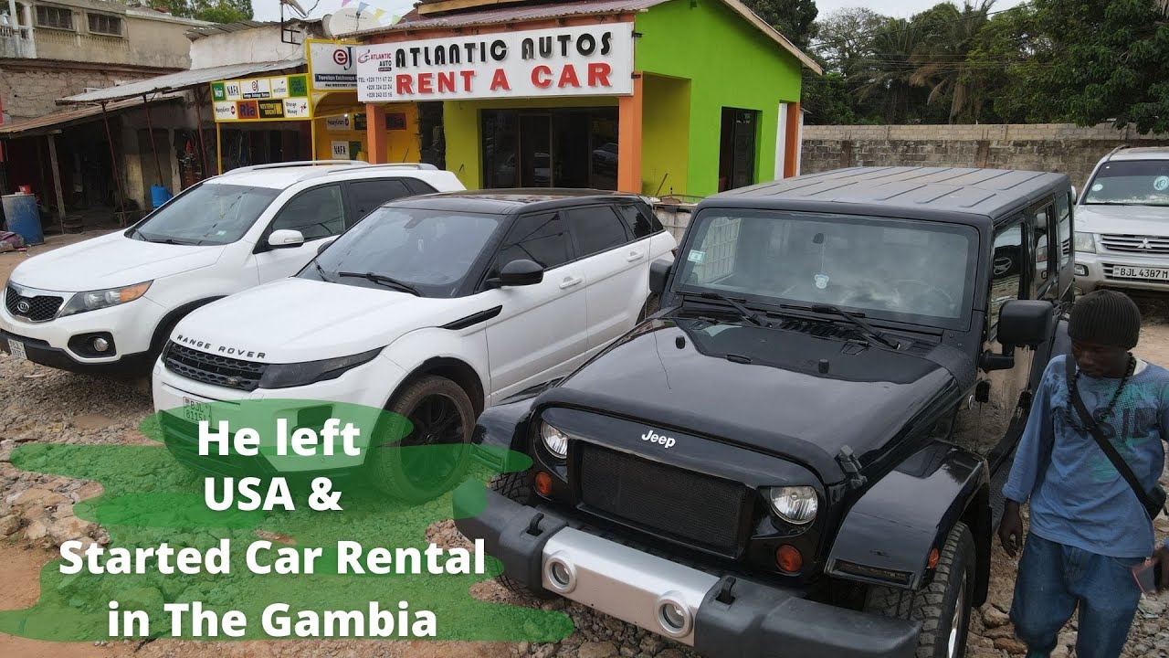 He left USA and Started a Car Rental in The Gambia | Entrepreneurs in The Gambia Animal Husbandry