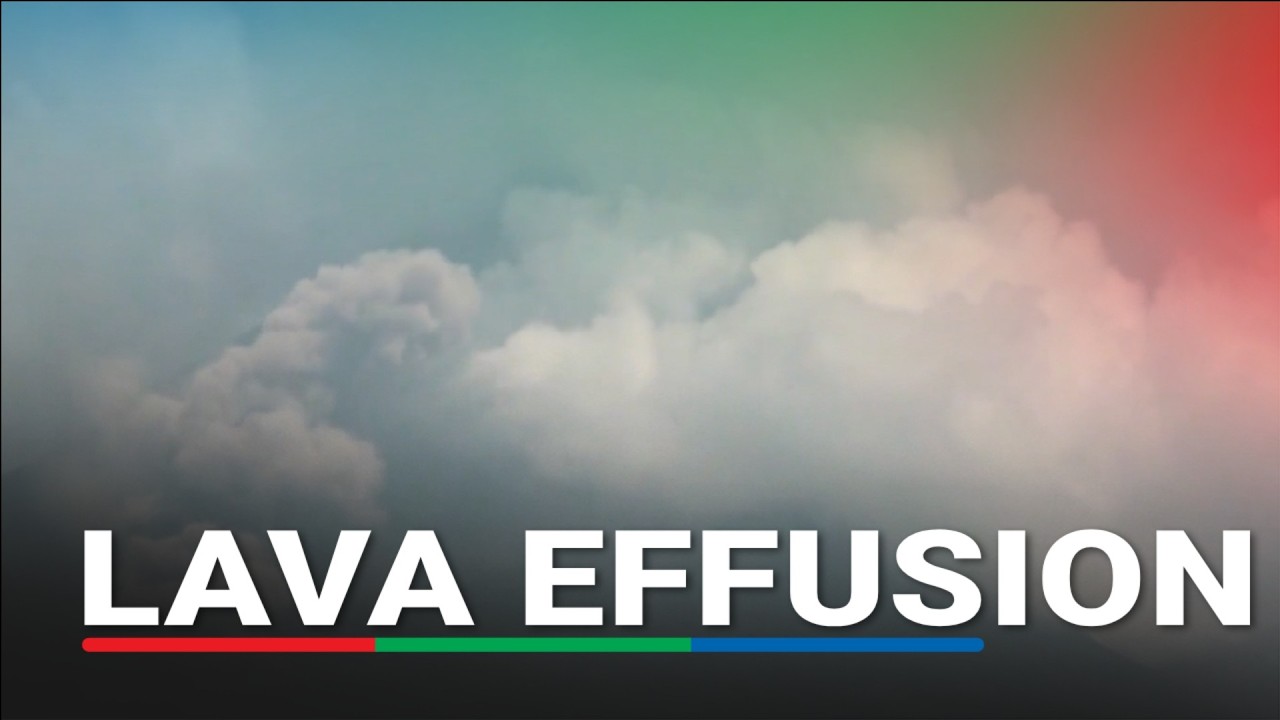 Lava effusion at Mayon Volcano | ABS-CBN News