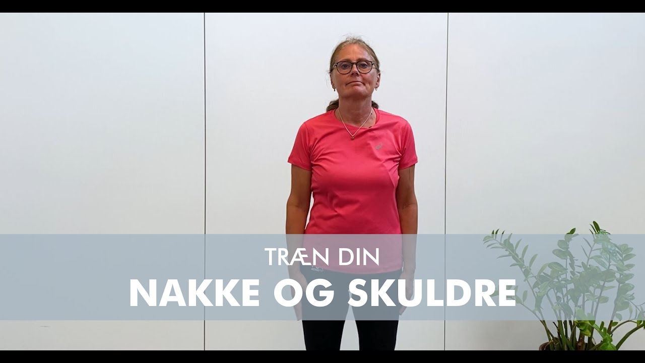 Træning af nakke og skuldre