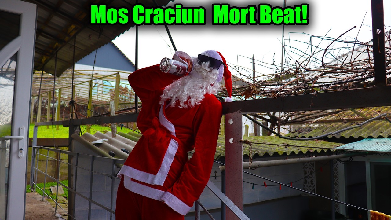 Mai pe scurt vorbind  Cel Mai Alcoolist Mos Craciun!