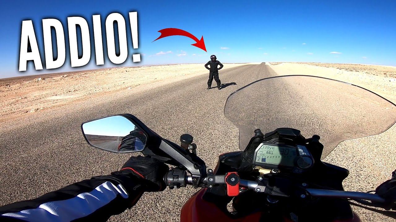 LASCIO LA MIA RAGAZZA A PIEDI NEL DESERTO - Parte 3 TUNISIA IN MOTO