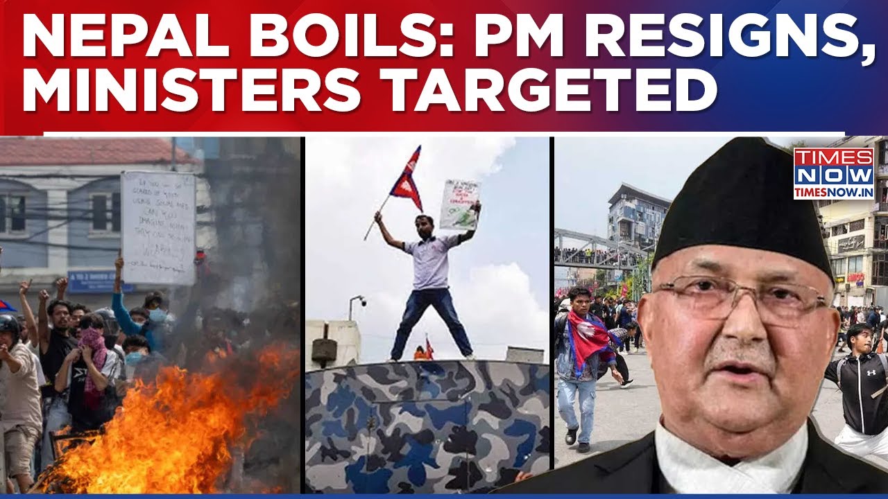 Nepal PM KP Oli Resigns Amid Protests; Violence Erupts As Leaders On Mob 'Hit List'| English News