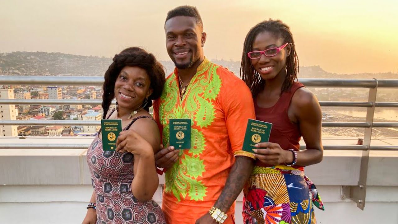 We Just Received Our Sierra Leonean Citizenship.