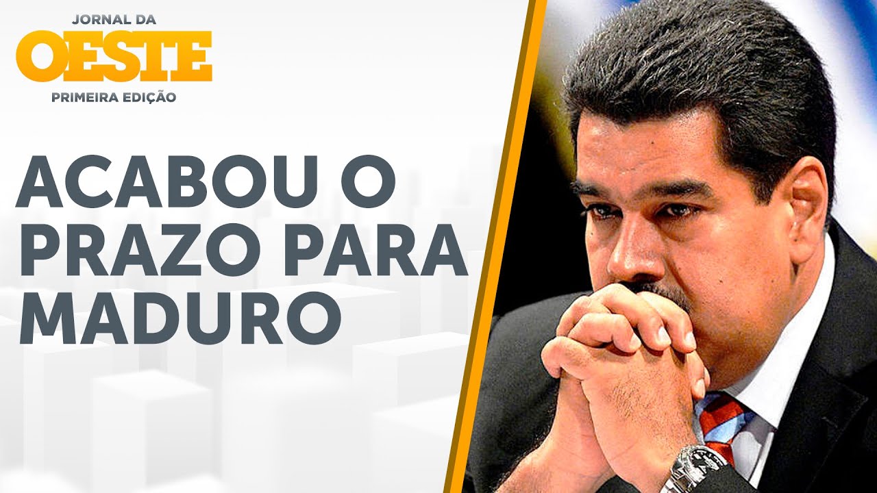 Ditador Nicolás Maduro descumpre prazo de Trump para deixar a Venezuela