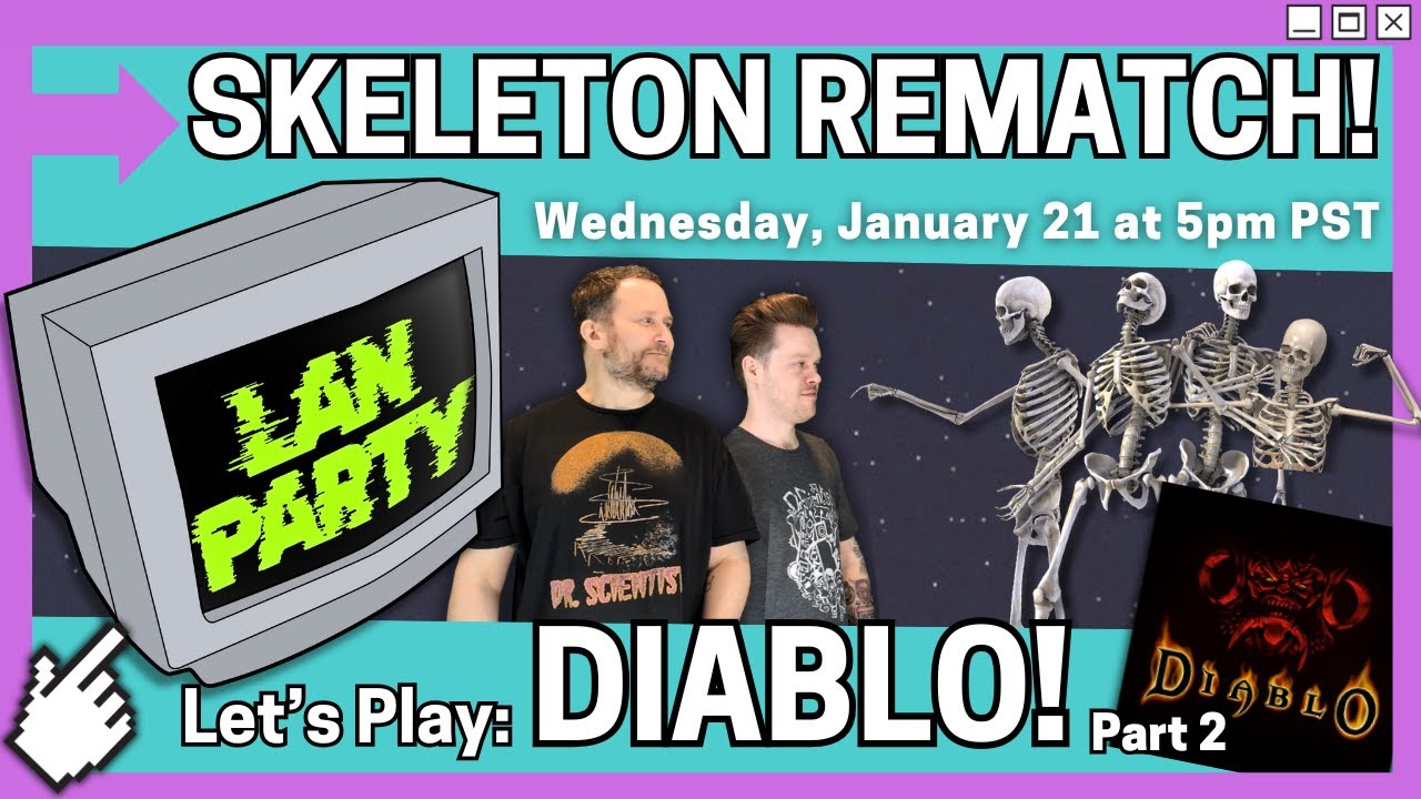 Let’s Play Diablo (1996) | Dr. Scientist LAN Party : Episode 2 – No More Skeletons