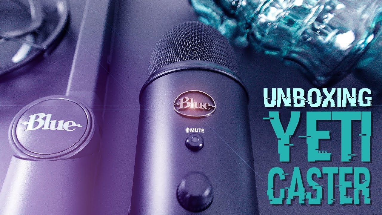 BLUE Microphones Yeticaster Broadcast Set | Beste Mikrofon f&uuml;r ASMR, Lets Play, YouTube ? | Unboxing
