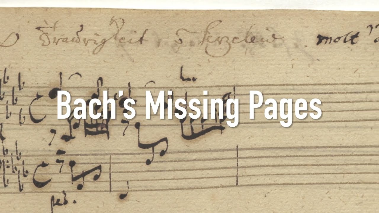 Bach's Missing Pages: an Expanded Orgelbüchlein - Opening of Film