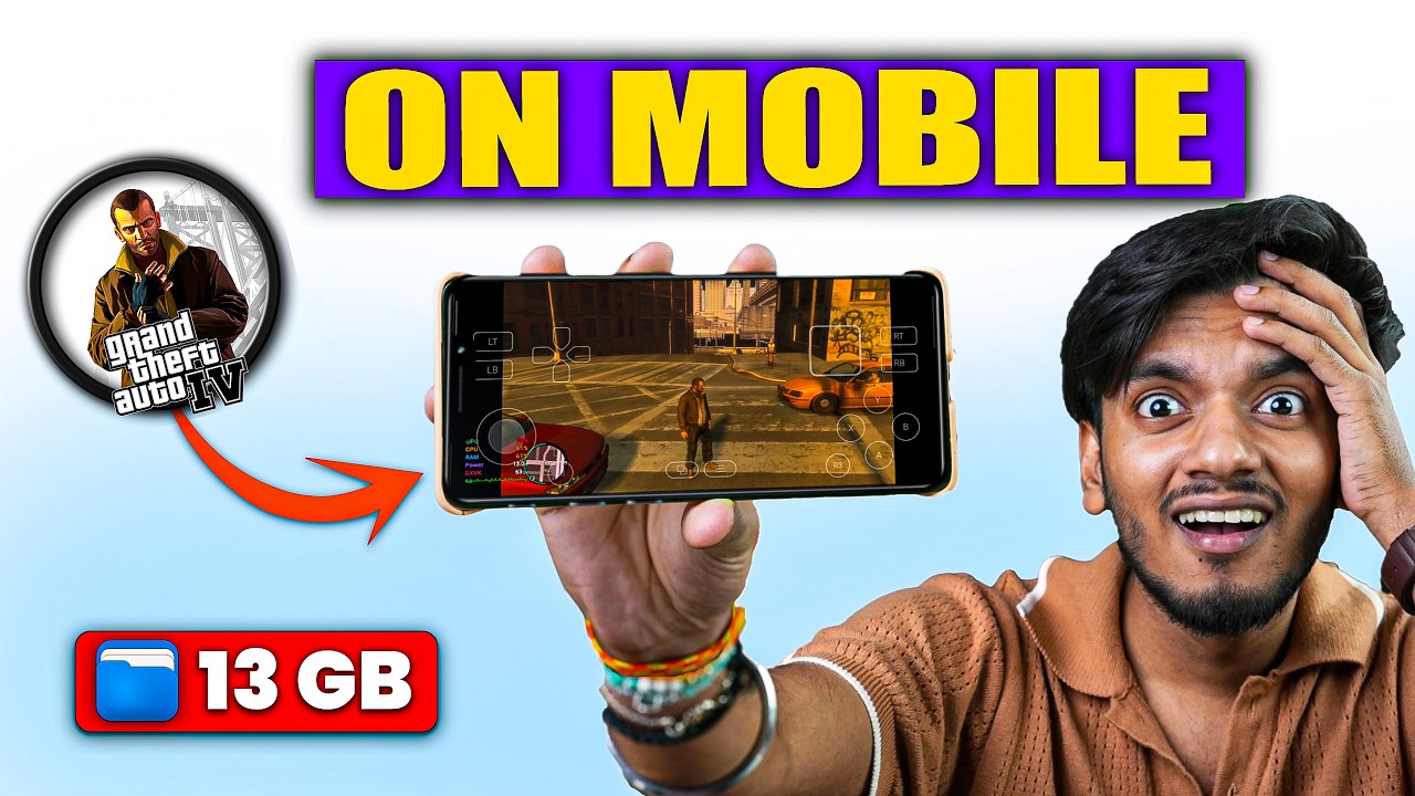 Playing GTA 4 On my Budget Phone ! PART 2