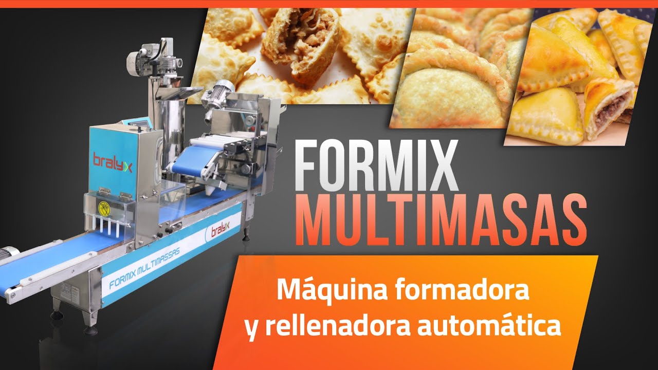 FORMIX MULTIMASSAS BRALYX | Formadora y Rellenadora Versátil para empanadas y pastelitos