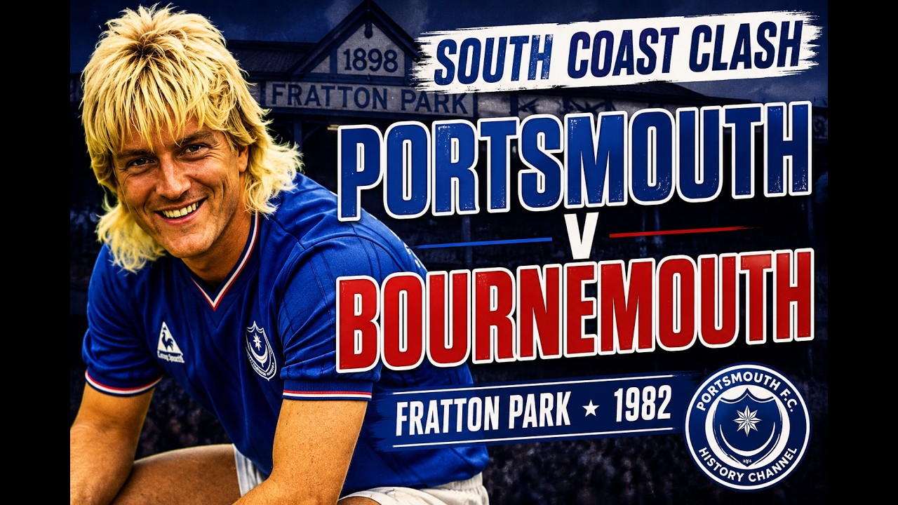 Portsmouth v Bournemouth | October 1982 | Classic Third Division Highlights