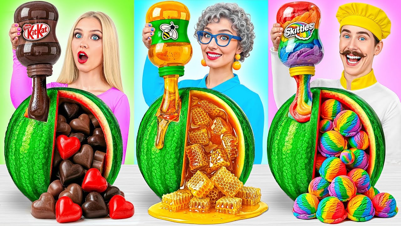 Me vs Grandma Cooking Challenge | Awesome Cooking Battle by Candy DO