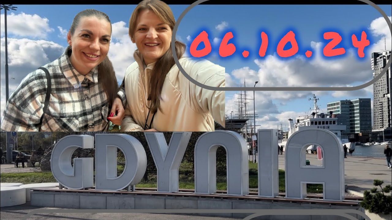 How Gdynia in Poland🇵🇱Look in autumn ?Gdynia city walk