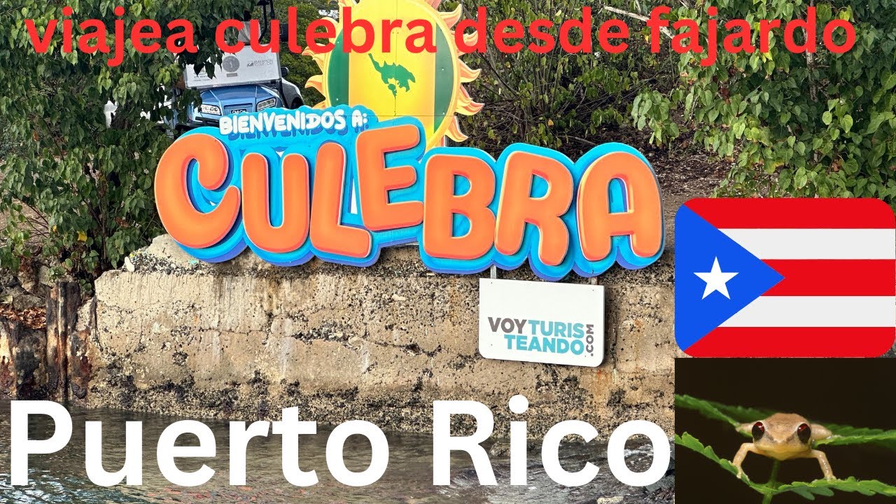 SALIMOS PARA CULEBRA EN UN TIARA 40