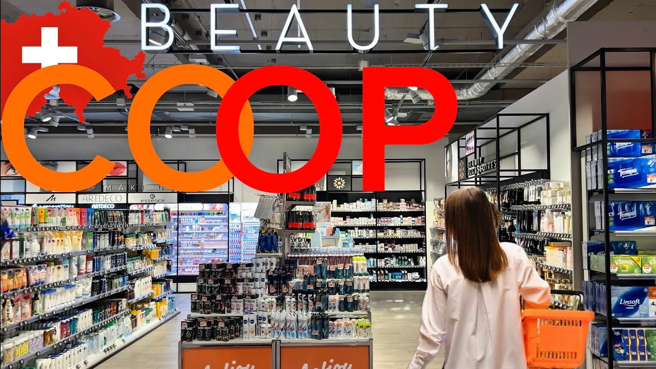 COOP 🛒Beauty-Shopping-Vlog || Swiss Prices 🛍️ Beauty Store Tour | Makeup || Travel Guide