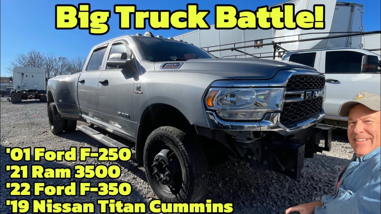 Which Super-Sized Truck Is Best?? Copart Walk Around 12/29/23
