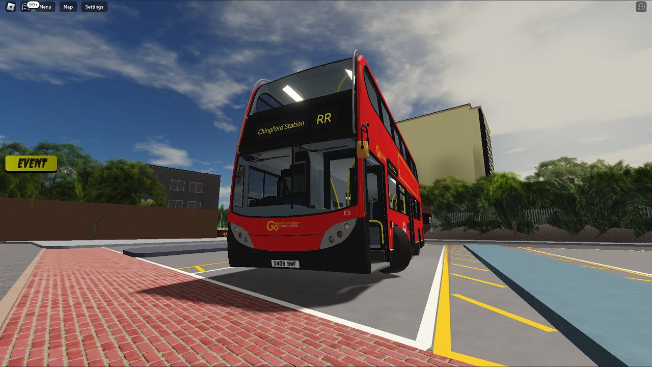 Roblox London & East Bus Simulator  Enviro 400 Route  RR St 'James Street-Chingford Station