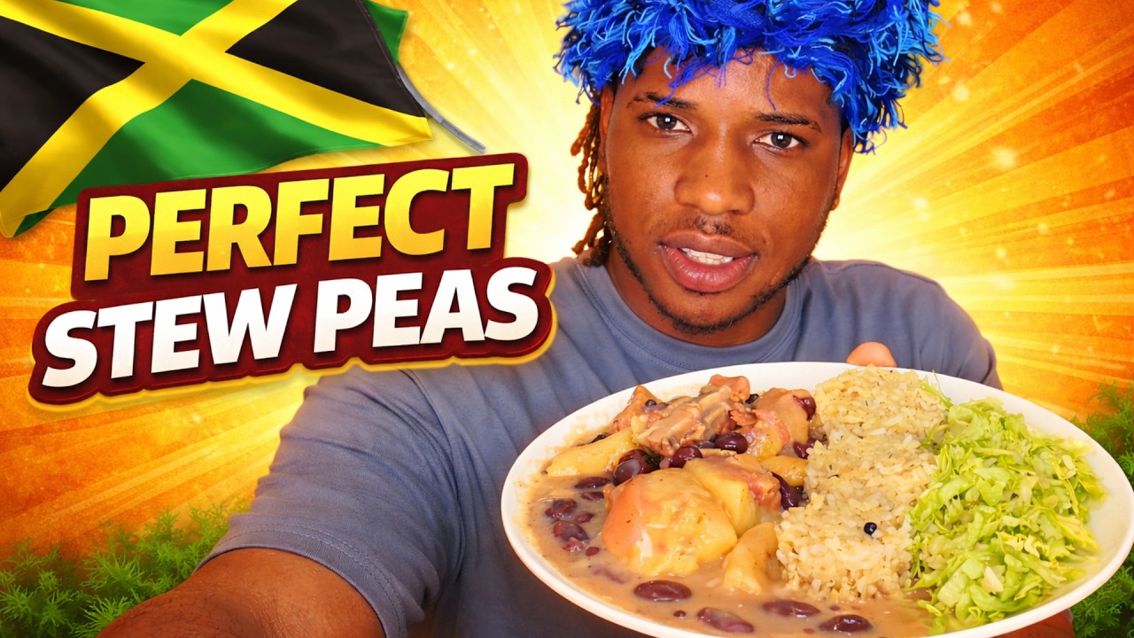 Perfect Jamaican Stew Peas (Cornpork & Pigtail)