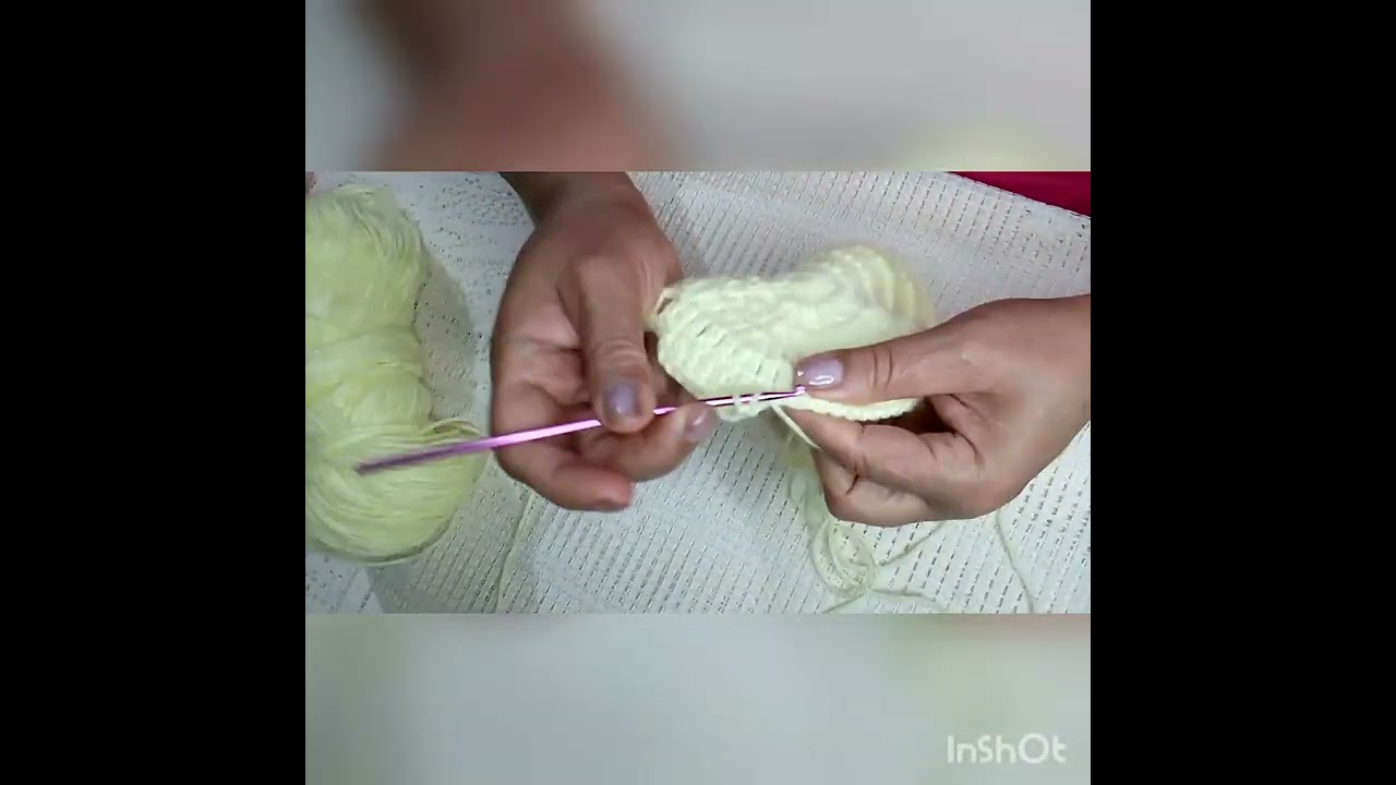 Conjunto de Crochê Touca e Sapatinho – Feito à Mão com Amor 💕 | Passo a Passo Fácil