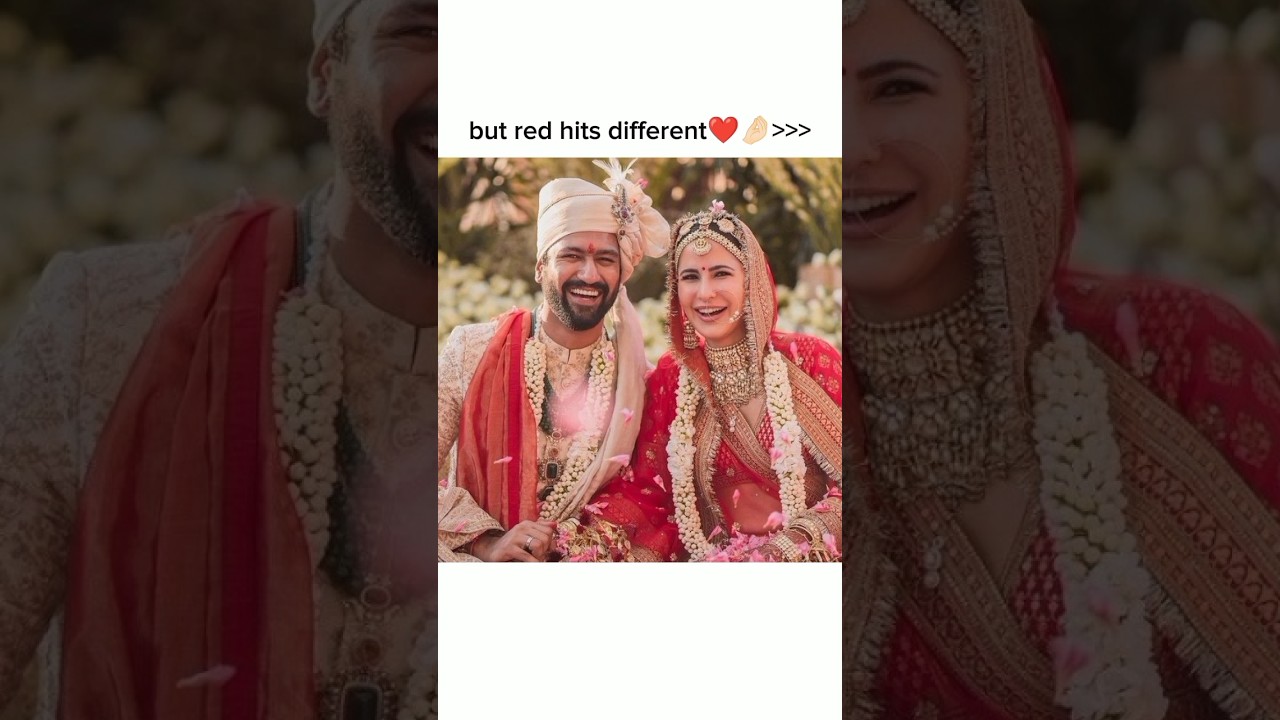 brides in red lehnga❤️/ #youtube #love #katrinakaif #lehenga #bride #bridal #wedding