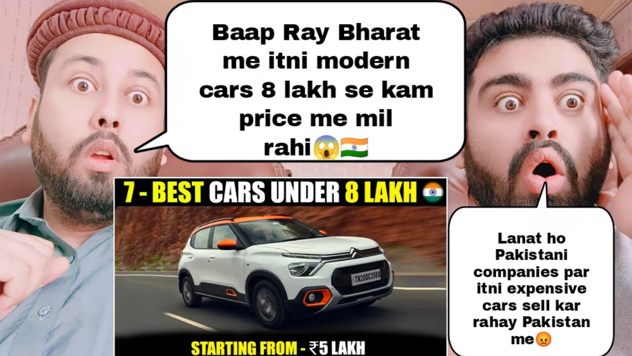 Top 7 Cars under 8 Lakh In India In 2024 | Pakistani Reaction