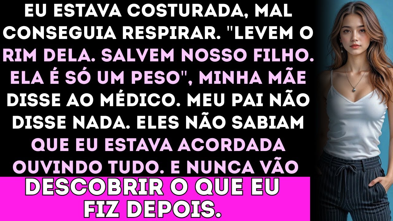 Meus pais tentaram tirar meu rim para salvar meu irmão— e eu ainda estava viva quando ouvi eles deci