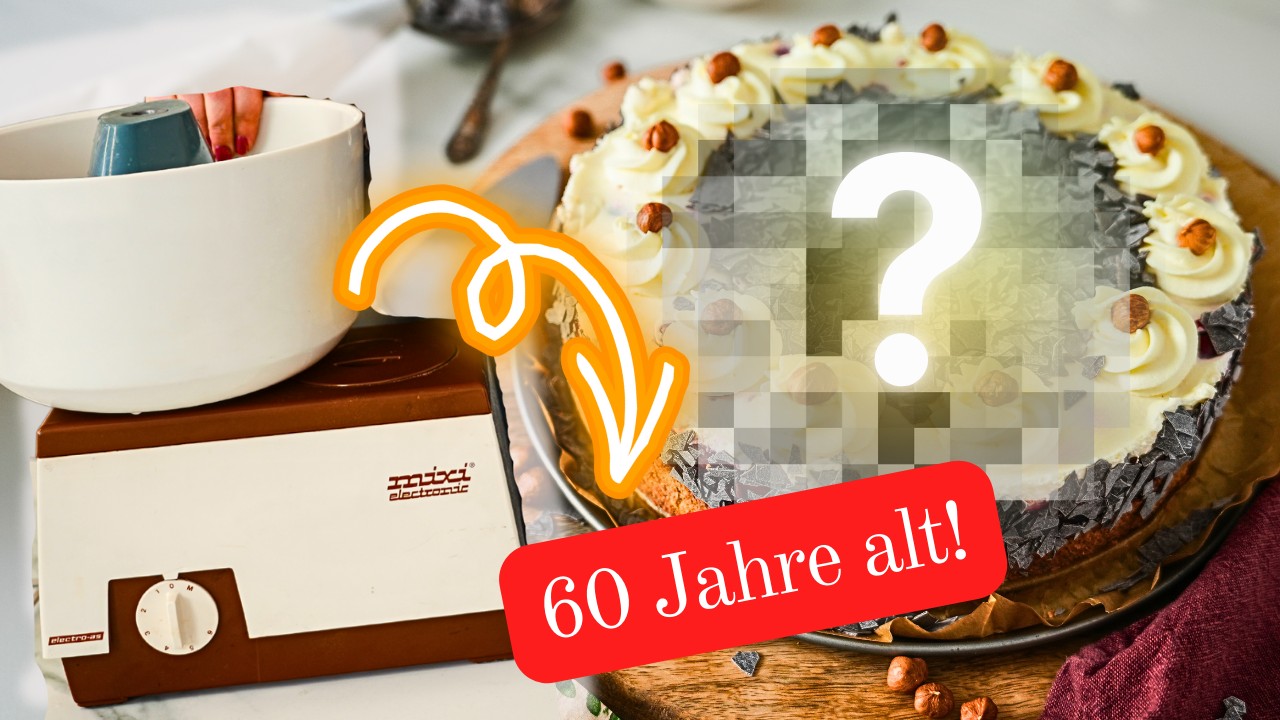 Backen mit der 60 Jahre alten Küchenmaschine : Omas Erbe in Aktion | Vintage Genuss mit Kuchenfee