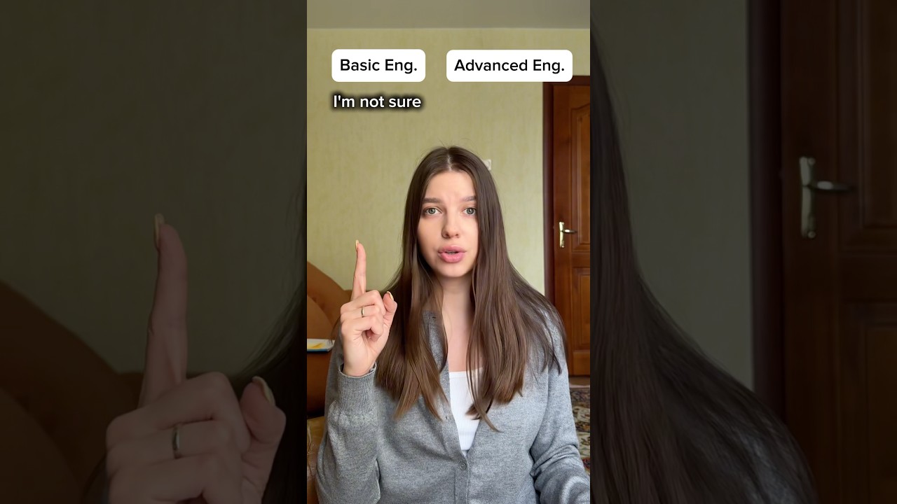 Basic vs. Advanced #English #NativeSpeaker #Vocabulary #Pronunciation #SpeakEnglish #NativeSpeaker