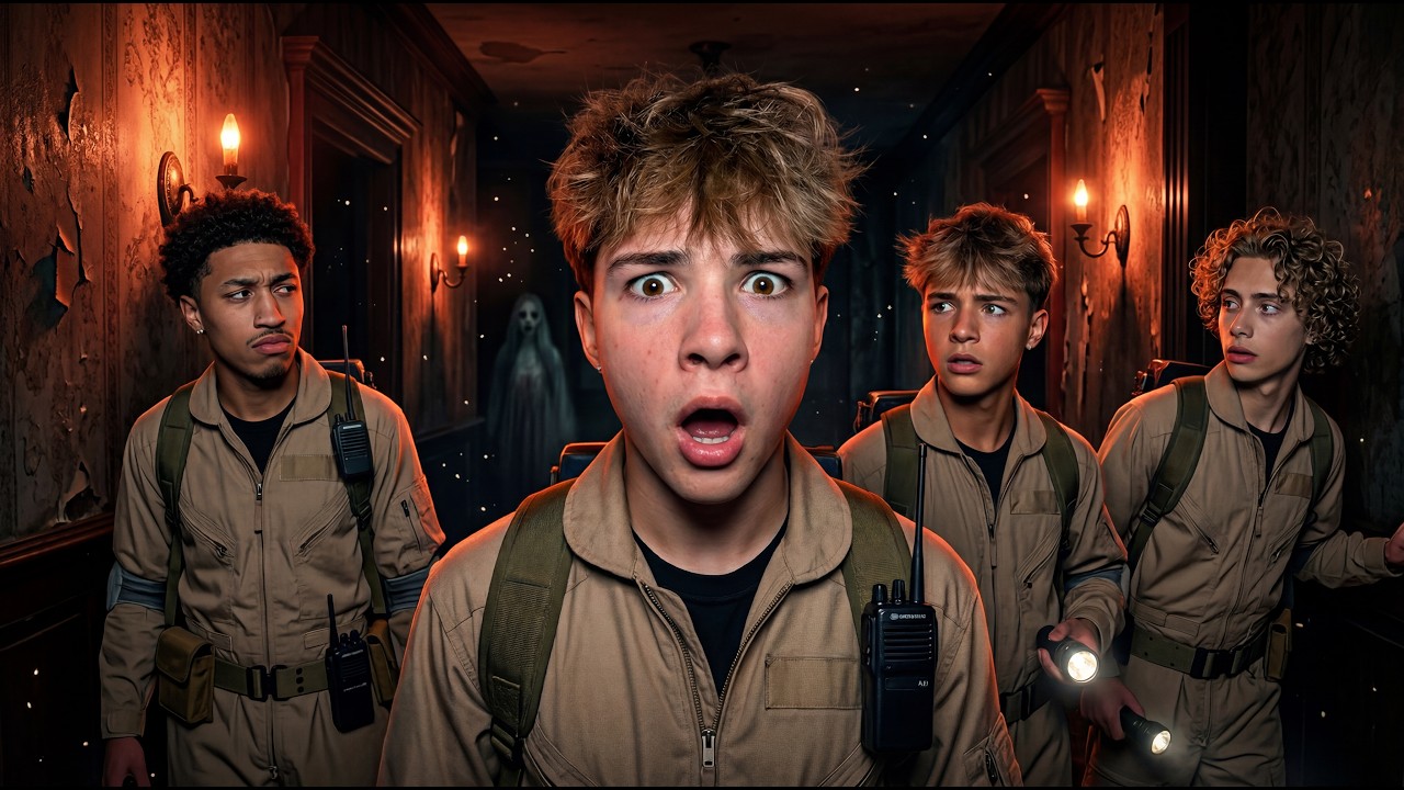 STAYING THE NIGHT IN A REAL HAUNTED HOUSE! (Gone very wrong)