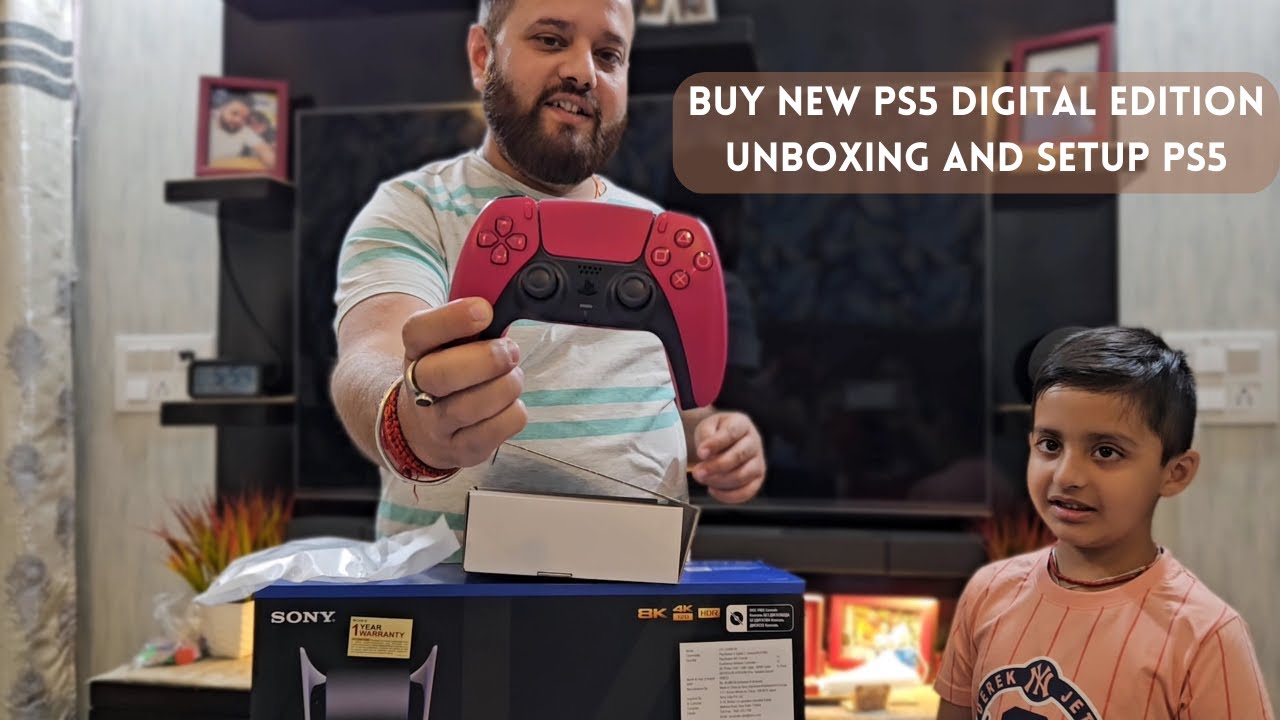 Buy New PS5 Digital Edition | Unboxing and Setup PS5 | PS5 Days Gone Gameplay - Family Daily Vlog