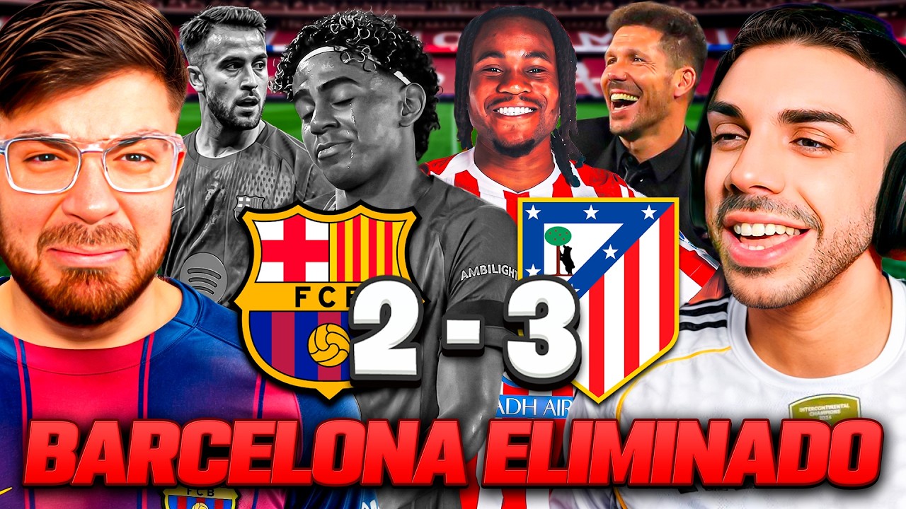 BARCELONA ELIMINADO DE LA CHAMPIONS LEAGUE: DEBATE CON DJ MARIO. MADRIDISTA CONTENTO. &iquest;Y LA SEXTA?