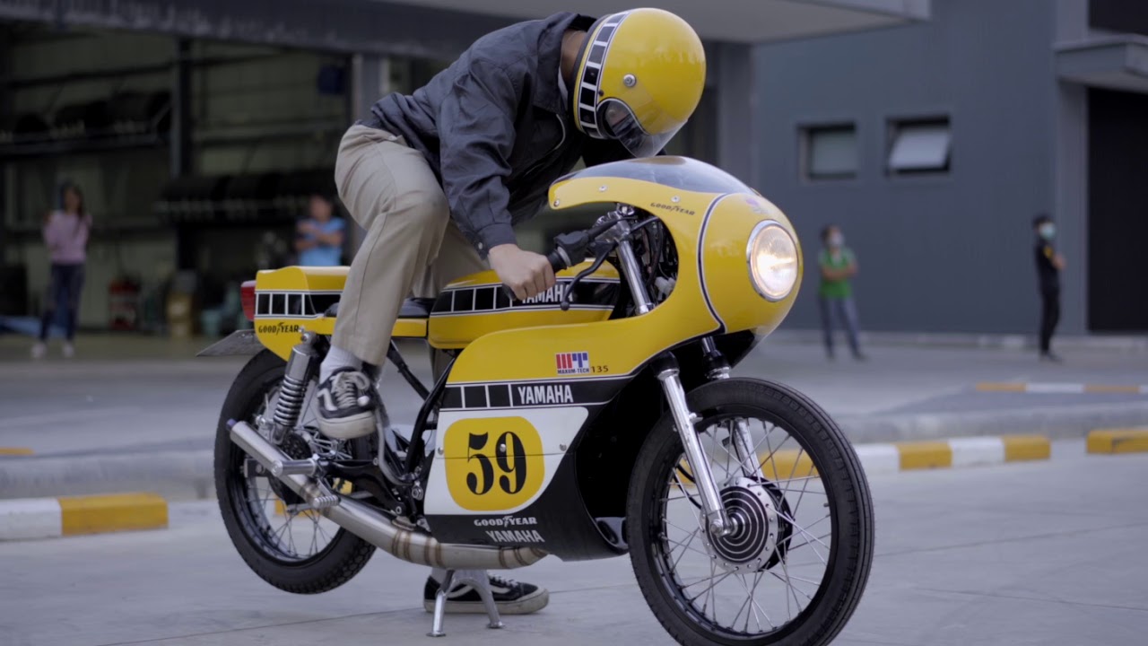 Yamaha RXZ 135 - Custom Cafe Racer