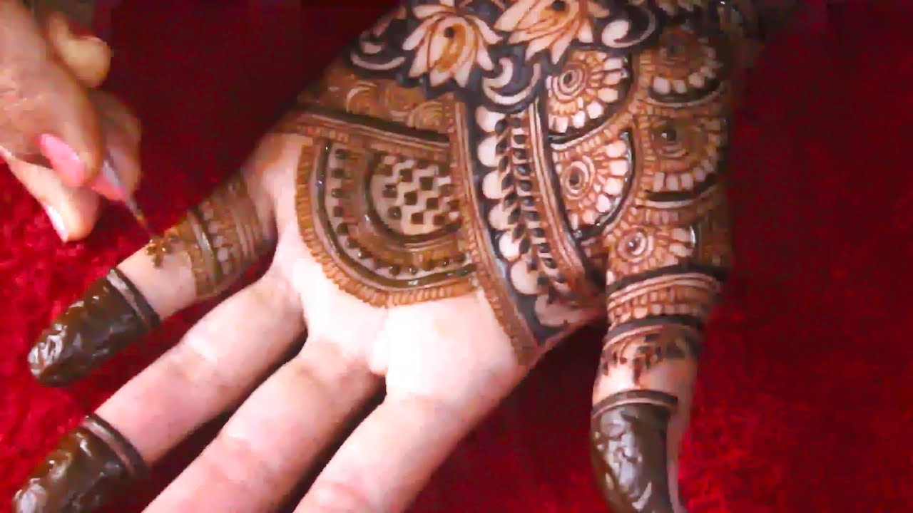 Beautiful Full Hand Bridal Henna | Minal's Mehndi Studio | Simple Mehndi 