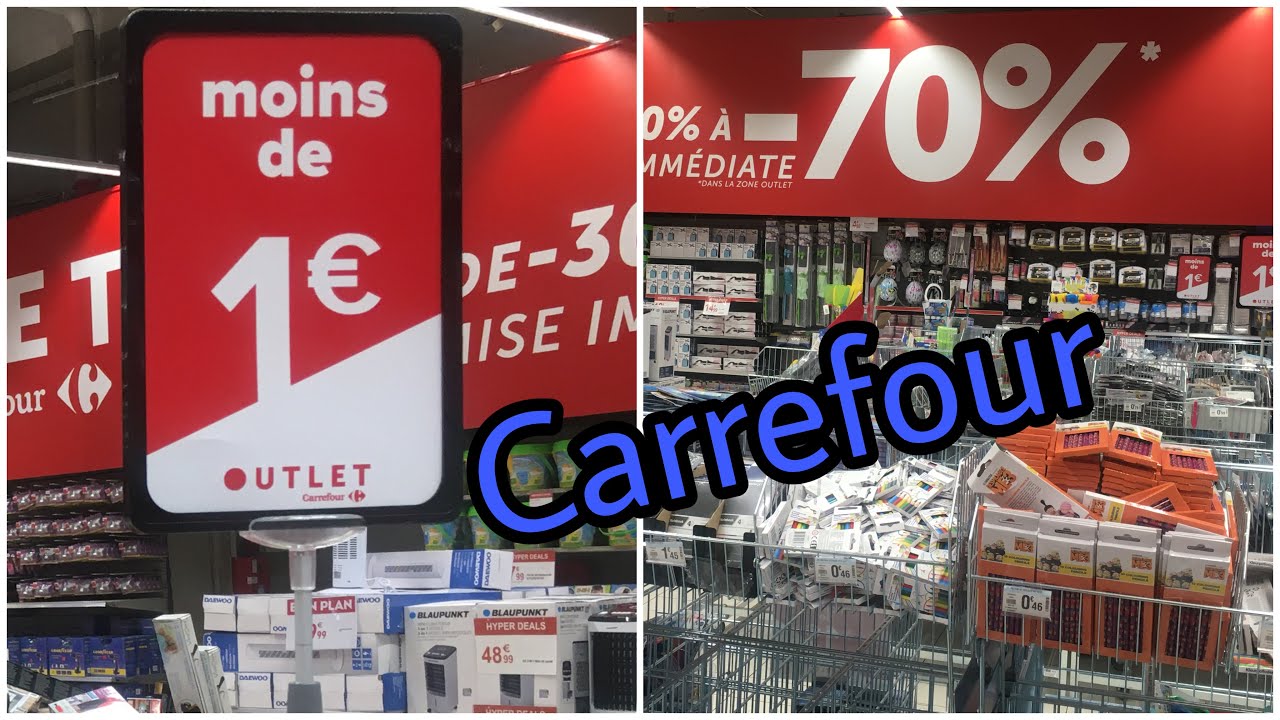 تخفيضات كارفور فرنسا تبدا من 1€carrefour France 2020 🇫🇷