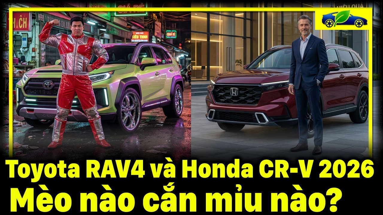 Sự thật RAV4 & CR-V 2026: Đừng mua xe bằng mắt!