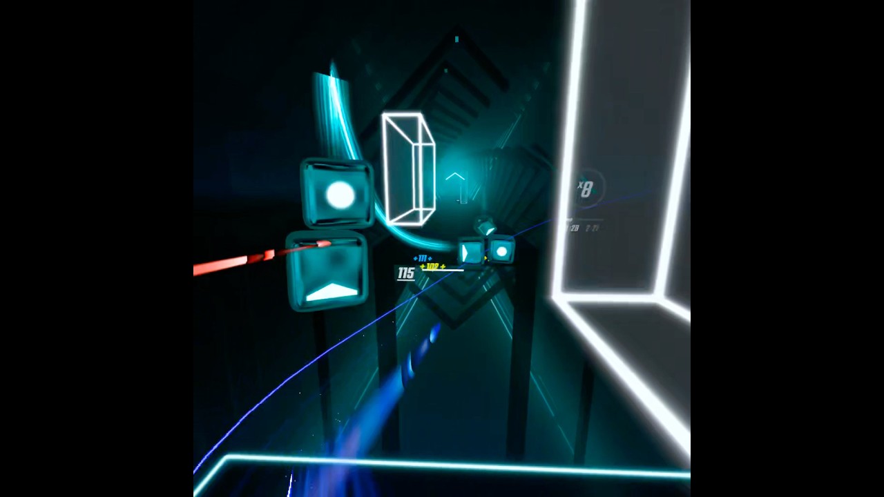 THIS MAP ON BEAT SABER HAS THE BEST PATTERN 