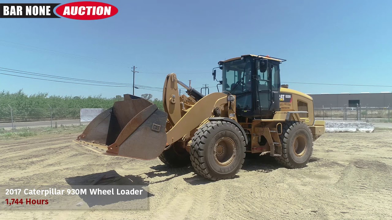 2017 Caterpillar 930M Wheel Loader (S/N: CAT0930MVKTG03629)
